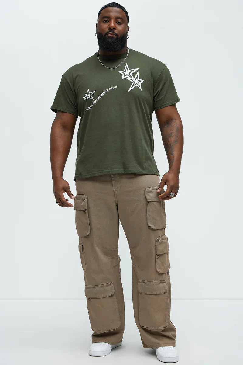 Galactic Glow T-shirt - KhadchoQualityStore